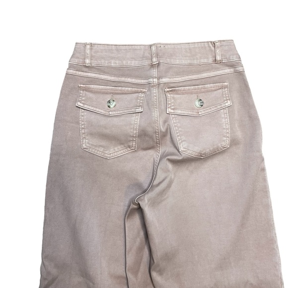 SPANX Twill Stretch Wide Leg Pants Size Medium - Picture 5 of 6